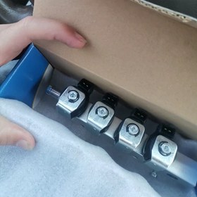 تصویر ریل سوخت و سوزن گاز cng نیسان جایگزین وسام 