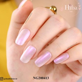 تصویر استیکر کاشت ناخن_کد NG200413 gel nail sticker_NG200413