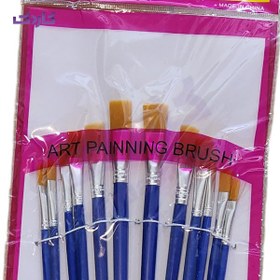 تصویر قلمو خطاطی سری 12 عددی مدل سموری 12-Piece Calligraphy Brush Set