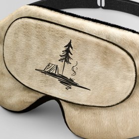 تصویر چشم بند خواب طرح کمپینگ مدل Coral27 Kava Coral27 Camping Sleep Mask
