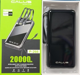 تصویر پاوربانک کالوس مدل p-266 ظرفیت 20000 میلی امپر ساعت Calus powerbank_ P-266