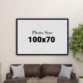 تصویر قاب عکس ساده سایز ۷۰×۱۰۰ 