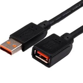 تصویر کابل افزایش طول 3 متری USB2.0 برند واصل مدل EX-030 VASEL EX-030 Cable Extension USB2.0 3M