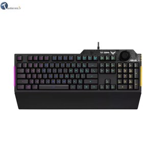 تصویر کیبورد گیمینگ باسیم ایسوس مدل TUF Gaming K1 ASUS TUF Gaming K1 RGB Wired Keyboard