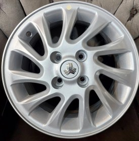 تصویر رینگ اسپرت سایز 14 کد 212 نقره ای گام آفرین ( کوئیک،ساینا،تیبا ) WHEEL 14 INCH 212