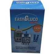 تصویر نوار دستگاه تست قند خون ایزی گلوکو مدل اتوکدینگ بسته 50 عددی 