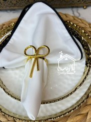 تصویر حلقه دستمال پاپیون 30055 