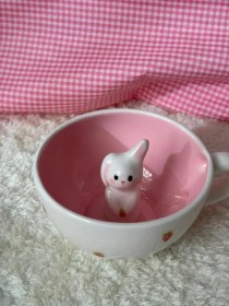 تصویر ماگ سوپرایزی خرگوش 