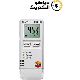 تصویر ترموگراف دما و رطوبت تستو مدل TESTO 184-H1 Temperature data logger 184-H1 TESTO