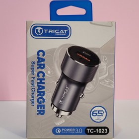 تصویر شارژر فندکی توربو شارژ TC-1023 TRICAT 