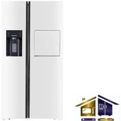 تصویر یخچال و فریزر 28 فوت ساید بای ساید ایکس ویژن مدل S7 سفید 