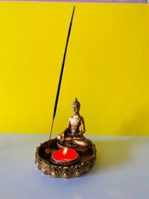 تصویر جاعودی و شمع بودا 