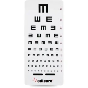 تصویر چارت بینایی سنجی پیکسلی حرفه‌ای مدیکر (medicare) 