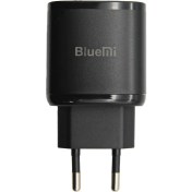 تصویر شارژر دیواری Bluemi مدل BM-301 | آداپتور ۲۵ وات با دو پورت USB-C و USB-A 
