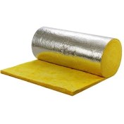 تصویر پشم سنگ رولی فویل دار ضخامت ۵ سانت دانسیته ۳۰ 