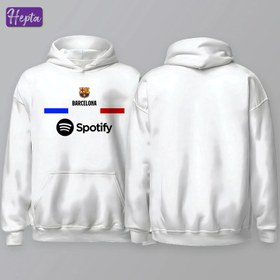 تصویر هودی طرح بارسلونا کد H002 Barcelona-Hoodie