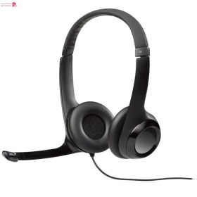تصویر هدست با سیم لاجیتک مدل H390 Logitech H390 Wired Headset
