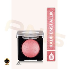 تصویر رژ گونه 040 Shimmer pink فلورمار 4 گرم 