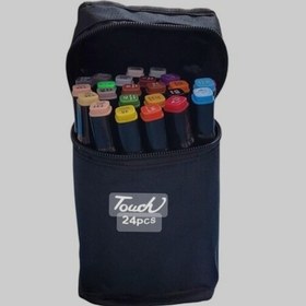 تصویر ماژیک راندو نیو تاچ ۲۴ رنگ دو سر بسته ۲۴ عددی 