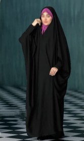 تصویر چادر عربی بحرینی کد ۱۲۰۳ 