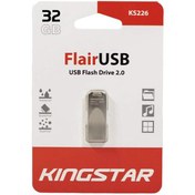 تصویر فلش مموری کینگ استار مدل KS226 Flair ظرفیت 32 گیگابایت ا Kingstar KS226 Flair Flash Memory 32GB Kingstar KS226 Flair Flash Memory 32GB