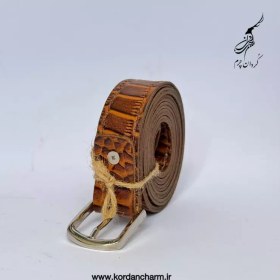 تصویر کمربند زنانه چرم 2.5 سانت طرح پریما 