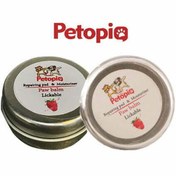 تصویر کرم ضد ترک دست و پای سگ و گربه پتوپیا Petopia Dog & Cat Anti Crack Paw Balm With Strawberry smell