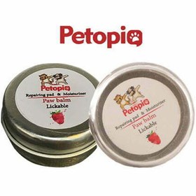 تصویر بالم پنجه پتوپیا سگ و گربه Cat and dog petopia claw balm