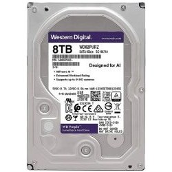 تصویر هارد دیسک اینترنال وسترن دیجیتال مدل Purple WD80PURZ ظرفیت 8 ترابایت Purple WD80PURZ 8TB