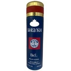 تصویر اسپری بدن مردانه مدل Sheykh حجم 200 میلی لیتر بیو استار Bio Star Sheykh Deodorant Spray For Men 200ml