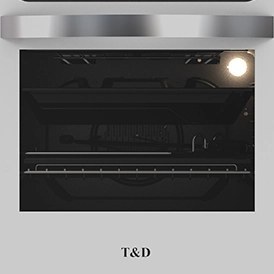 تصویر فر برقی تی اندی مدل TD 215 T&D electric oven model TD 215