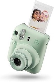 تصویر Fujifilm Instax Mini 12 دوربین چاپی فوری ، نعنا سبز Fujifilm INSTAX MINI 12 Instant Print Camera, MINT GREEN