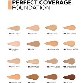 تصویر کرم پودر فلورمار PERFECT COVERAG - Natural Beige 123 Perfect Coverage Foundation