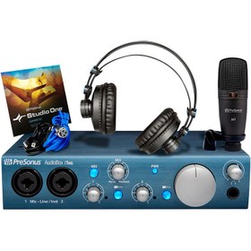 تصویر پکیج استودیویی پریسونوس آی ۲ استودیو AudioBox iTwo Studio