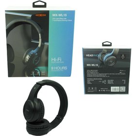 تصویر هدفون بلوتوثی موکسوم مدل WL15 Moxom WL15 Bluetooth Headphone