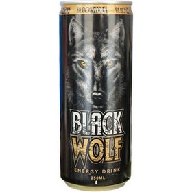 تصویر نوشابه انرژی زا بلک ولف BLACK WOlF نوشیدنی ورزشی و انرژی زا بلک ولف انرژی زا 250