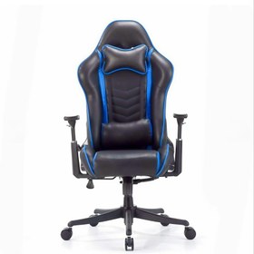 تصویر صندلی گیمینگ مدلBlue gaming chair 