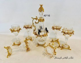 تصویر تنگ و گیلاس کریستال 