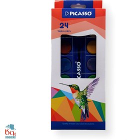 تصویر آبرنگ 24 رنگ پیکاسو 