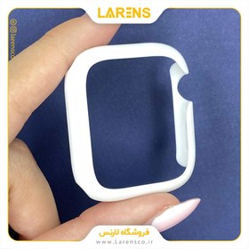 تصویر لارنس | قیمت و خرید کاور اپل واچ PC Case سایز 45mm رنگ White 