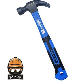 تصویر چکش ۵۰۰ گرمی SATIMAN میخ کش + چکش