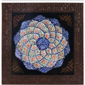 تصویر قاب بشقاب 16 مینا 