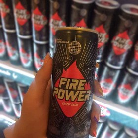 تصویر نوشیدنی انرژی زا فایر پاور firepower energy drink