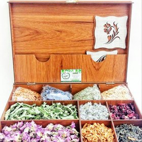 تصویر جعبه چای و دمنوش کادویی ا جعبه چای  و دمنوش های گیاهی جعبه چای  و دمنوش های گیاهی