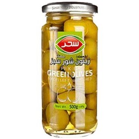 تصویر زیتون 500 گرم درشت سحر 