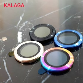 تصویر محافظ لنز رینگی آیفون V2 3D - مشکی / ۱۲ پرو و پرومکس camera lens protector V2 3D