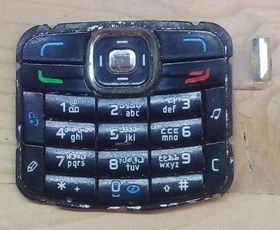 تصویر صفحه کلید نوکیا NOKIA N70 فابریک کمپانی نوکیا و روکاری در حد آک رنگ مشکی 