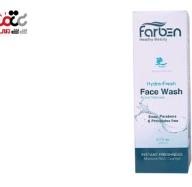 تصویر ژل شستشوی صورت روغن آرگان پوست‌های خشک و معمولی فاربن ۲۰۰ میلی لیتر Farben Argan Face Wash For Normal To Dry Skin 200ml