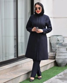 تصویر مانتو شلوار اداری مدل لاوین 