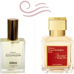 تصویر عطر زنانه گیلاس مدل باکارات رژ 30 میلی‌لیتر 